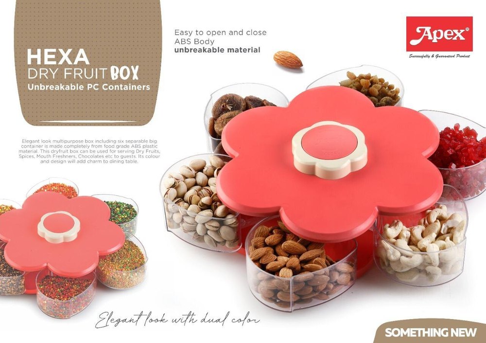 Apex Hexa Dry Fruit Box