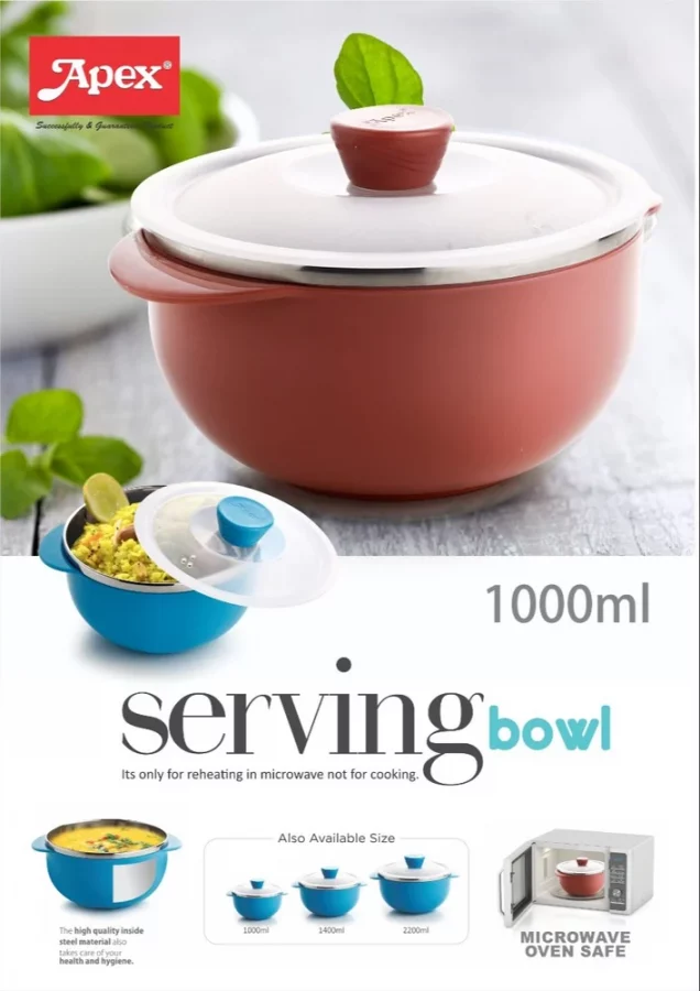 Apex Serving Bowl 1000 ML