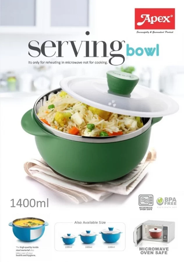 Apex Serving Bowl 1400 ML